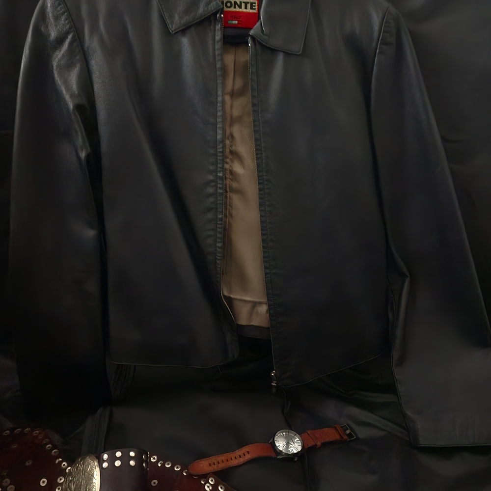 Women Black Leather Jacket